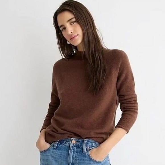 J. Crew Sweaters - J. Crew Wool Alpaca Mix Knit Sweater Women’s XS Mock Neck Long Sleeve